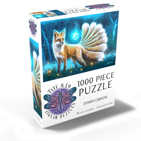 Kitsune Japanese fox -Anthony Christou 1000 Jigsaw Puzzle box view2