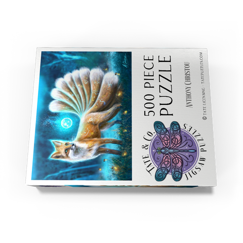 Kitsune Japanese fox -Anthony Christou 500 Jigsaw Puzzle box view3