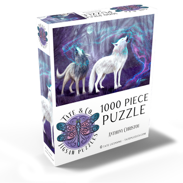 Magical Wolf Howl - Anthony Christou 1000 Jigsaw Puzzle box view2