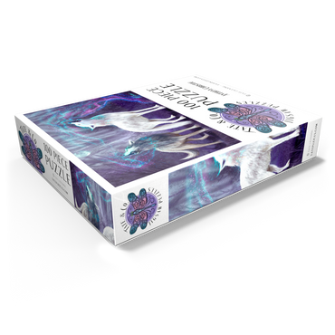 Magical Wolf Howl - Anthony Christou 100 Jigsaw Puzzle box view1