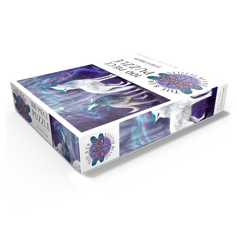 Magical Wolf Howl - Anthony Christou 100 Jigsaw Puzzle box view1