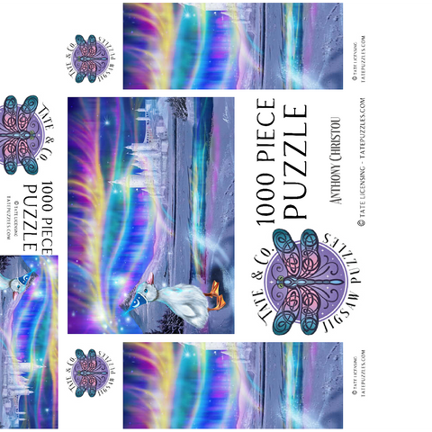 Quacker Jack's Duck Aurora -Anthony Christou 1000 Jigsaw Puzzle box 3D Modell