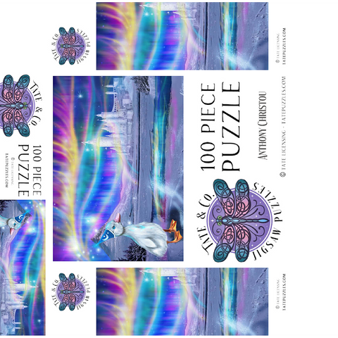 Quacker Jack's Duck Aurora -Anthony Christou 100 Jigsaw Puzzle box 3D Modell