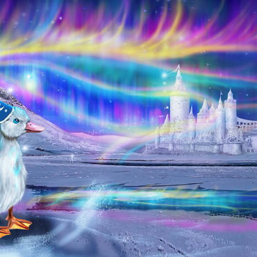 Quacker Jack's Duck Aurora -Anthony Christou 500 Jigsaw Puzzle 3D Modell