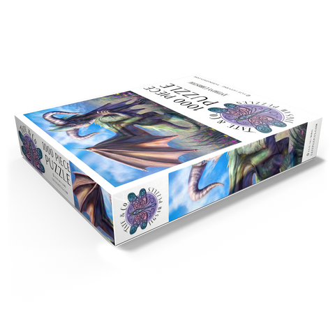 Taurus Dragon Zodiac - Anthony Christou 1000 Jigsaw Puzzle box view1