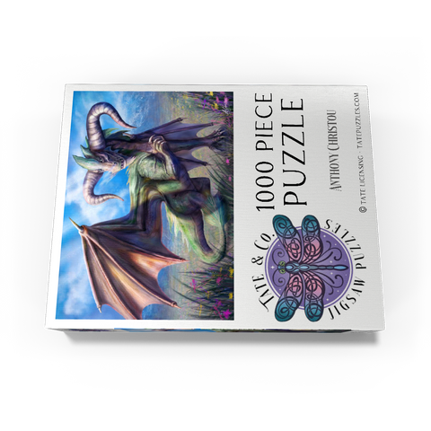 Taurus Dragon Zodiac - Anthony Christou 1000 Jigsaw Puzzle box view3