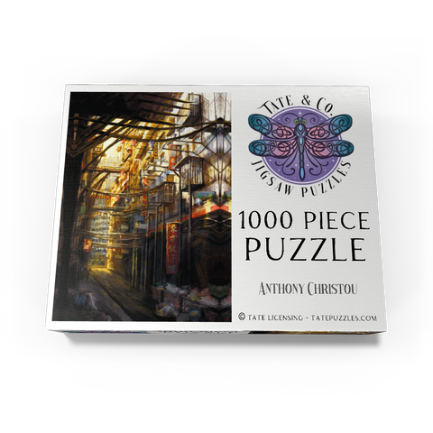 -Kowloon-China Cyberpunk Landscape - Anthony Christou 1000 Jigsaw Puzzle box view3