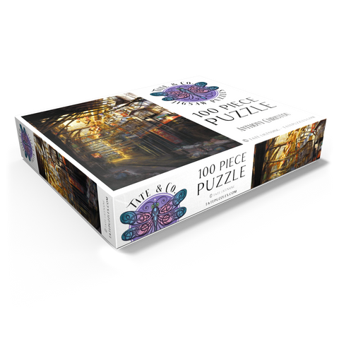 -Kowloon-China Cyberpunk Landscape - Anthony Christou 100 Jigsaw Puzzle box view1