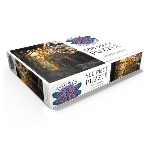 -Kowloon-China Cyberpunk Landscape - Anthony Christou 500 Jigsaw Puzzle box view1