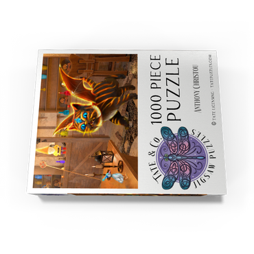 Bixie Cat Dragon - Anthony Christou 1000 Jigsaw Puzzle box view3