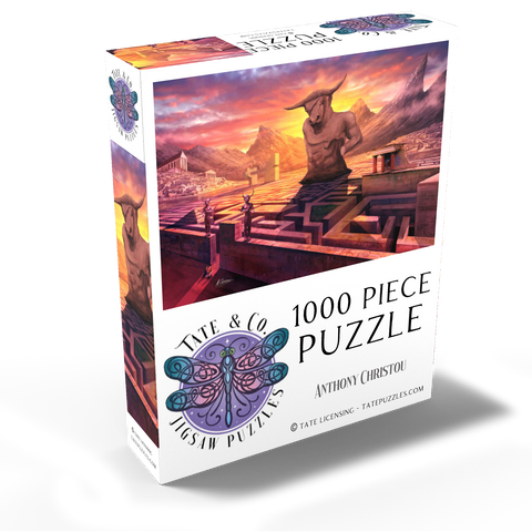 Greek Labyrinth of Alithiiria Mythology -Anthony Christou 1000 Jigsaw Puzzle box view2