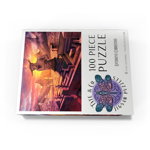 Greek Labyrinth of Alithiiria Mythology -Anthony Christou 100 Jigsaw Puzzle box view3