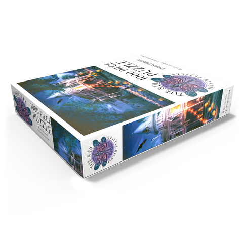 Halloween Haunted House - Anthony Christou 1000 Jigsaw Puzzle box view1