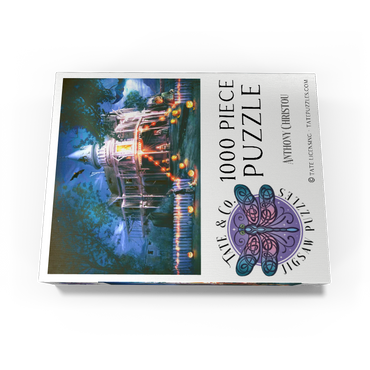 Halloween Haunted House - Anthony Christou 1000 Jigsaw Puzzle box view3