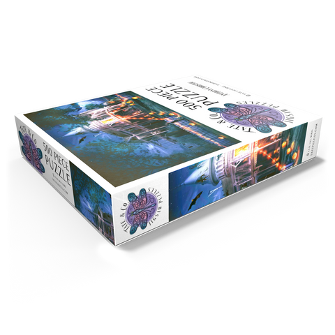 Halloween Haunted House - Anthony Christou 500 Jigsaw Puzzle box view1