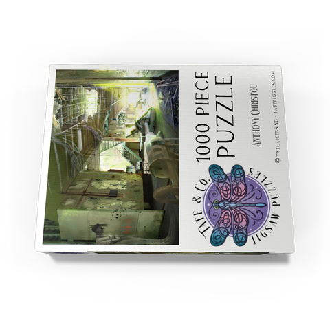 Echoes of Asylum Horror Halloween - Anthony Christou 1000 Jigsaw Puzzle box view3