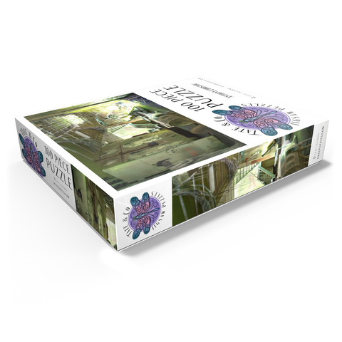 Echoes of Asylum Horror Halloween - Anthony Christou 100 Jigsaw Puzzle box view1