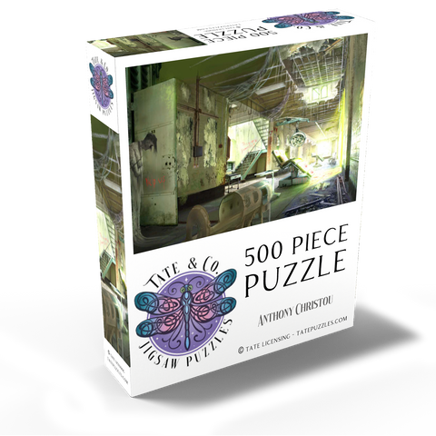 Echoes of Asylum Horror Halloween - Anthony Christou 500 Jigsaw Puzzle box view2