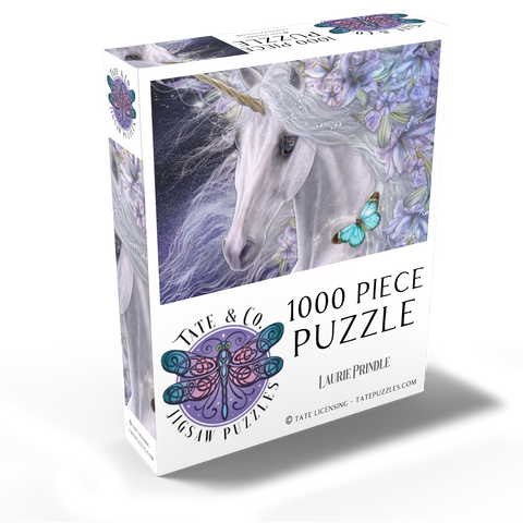 Lillicorn Floral Unicorn - Laurie Prindle 1000 Jigsaw Puzzle box view2