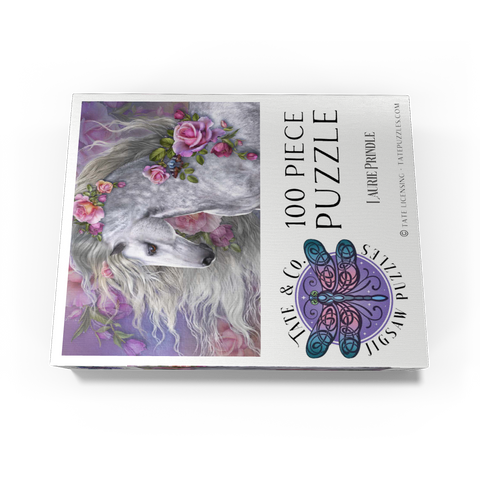 Summer Rose Horse - Laurie Prindle 100 Jigsaw Puzzle box view3