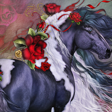 Gypsy Rose Horse - Laurie Prindle 500 Jigsaw Puzzle 3D Modell
