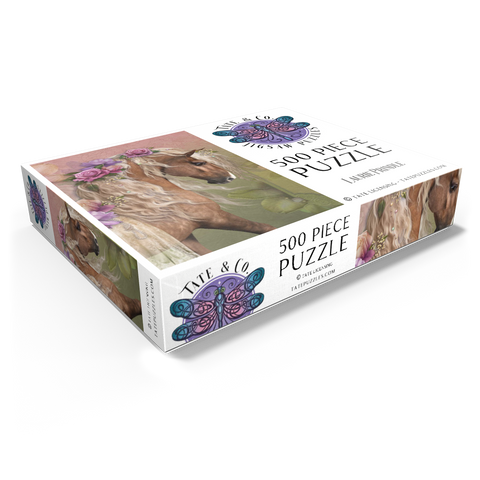 Beau Cheval Horse - Laurie Prindle 500 Jigsaw Puzzle box view1