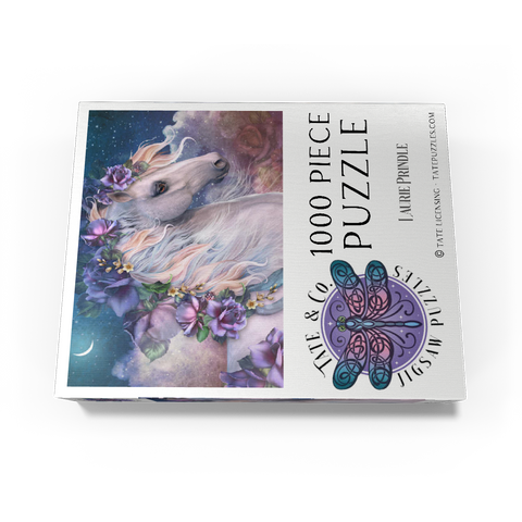 MoonFlower Horse - Laurie Prindle 1000 Jigsaw Puzzle box view3