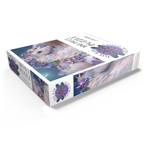 MoonFlower Horse - Laurie Prindle 100 Jigsaw Puzzle box view1
