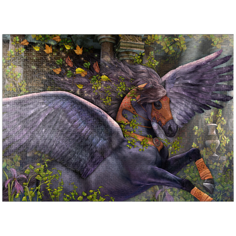 puzzleplate Gwarchodwyr Fantasy Horse - Laurie Prindle 1000 Jigsaw Puzzle