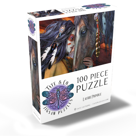 Soul Touch Horse Laurie Prindle 100 Jigsaw Puzzle box view2