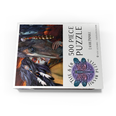 Soul Touch Horse Laurie Prindle 500 Jigsaw Puzzle box view3