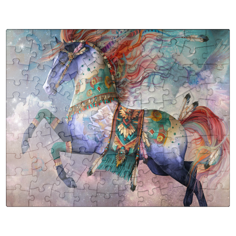 puzzleplate DreamChaser Horse Laurie Prindle 100 Jigsaw Puzzle
