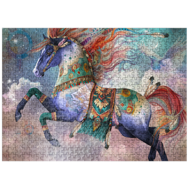 puzzleplate DreamChaser Horse Laurie Prindle 500 Jigsaw Puzzle