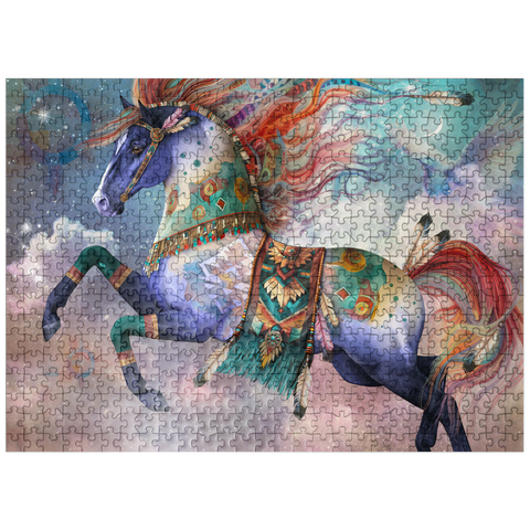 puzzleplate DreamChaser Horse Laurie Prindle 500 Jigsaw Puzzle
