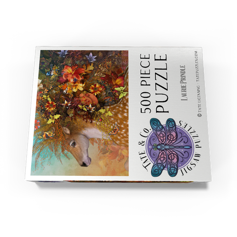 Forest Spirit: Fall Horse Laurie Prindle 500 Jigsaw Puzzle box view3