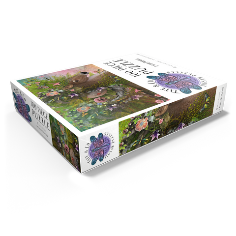 Forest Spirit: Spring Horse Laurie Prindle 100 Jigsaw Puzzle box view1