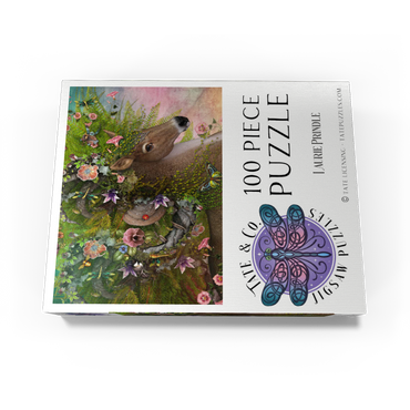 Forest Spirit: Spring Horse Laurie Prindle 100 Jigsaw Puzzle box view3