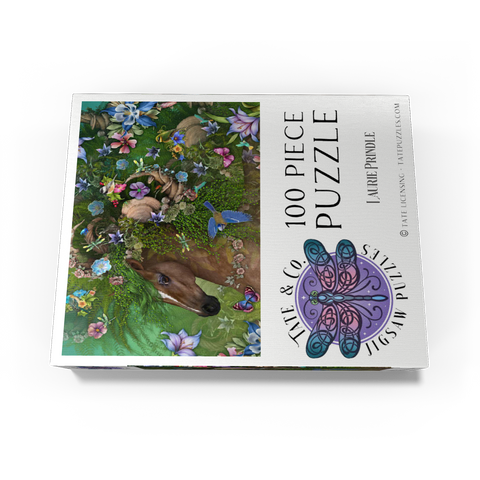Forest Spirit: Summer Horse Laurie Prindle 100 Jigsaw Puzzle box view3