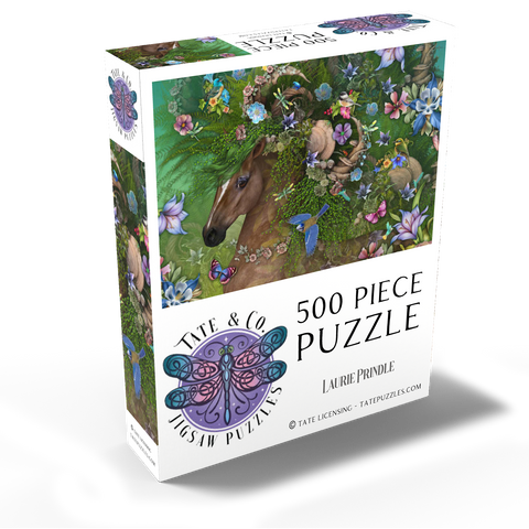 Forest Spirit: Summer Horse Laurie Prindle 500 Jigsaw Puzzle box view2