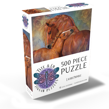 MotherLove Horse Laurie Prindle 500 Jigsaw Puzzle box view2