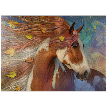 puzzleplate Amberfall Horse Laurie Prindle 1000 Jigsaw Puzzle