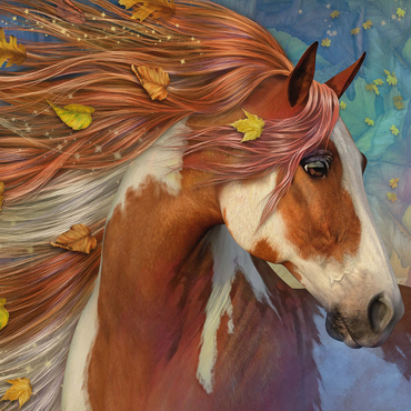 Amberfall Horse Laurie Prindle 1000 Jigsaw Puzzle 3D Modell