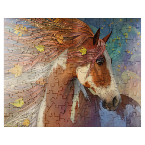 puzzleplate Amberfall Horse Laurie Prindle 100 Jigsaw Puzzle