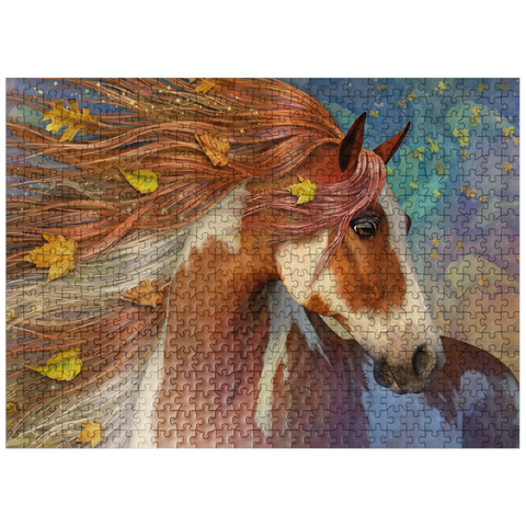puzzleplate Amberfall Horse Laurie Prindle 500 Jigsaw Puzzle