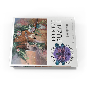Earths Heart Horse Laurie Prindle 100 Jigsaw Puzzle box view3