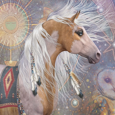 Summer Solstice Horse Laurie Prindle 100 Jigsaw Puzzle 3D Modell