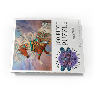 Redrock Mystic Horse Laurie Prindle 100 Jigsaw Puzzle box view3