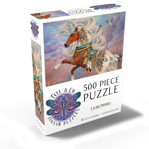 Redrock Mystic Horse Laurie Prindle 500 Jigsaw Puzzle box view2