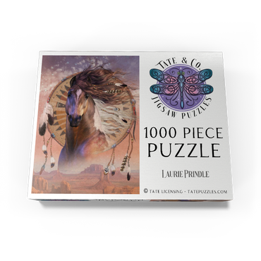 Native Son Native American Horse Laurie Prindle 1000 Jigsaw Puzzle box view3