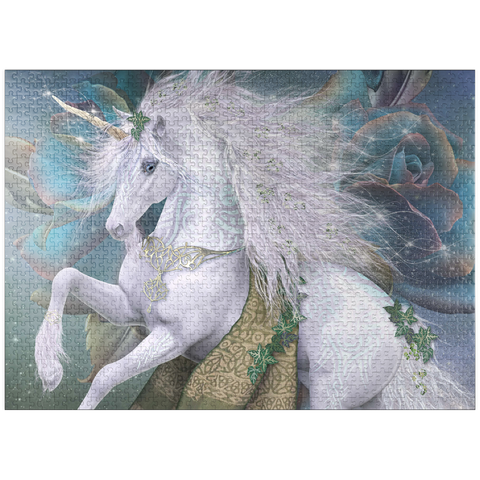 puzzleplate Kieran Unicorn Laurie Prindle 1000 Jigsaw Puzzle